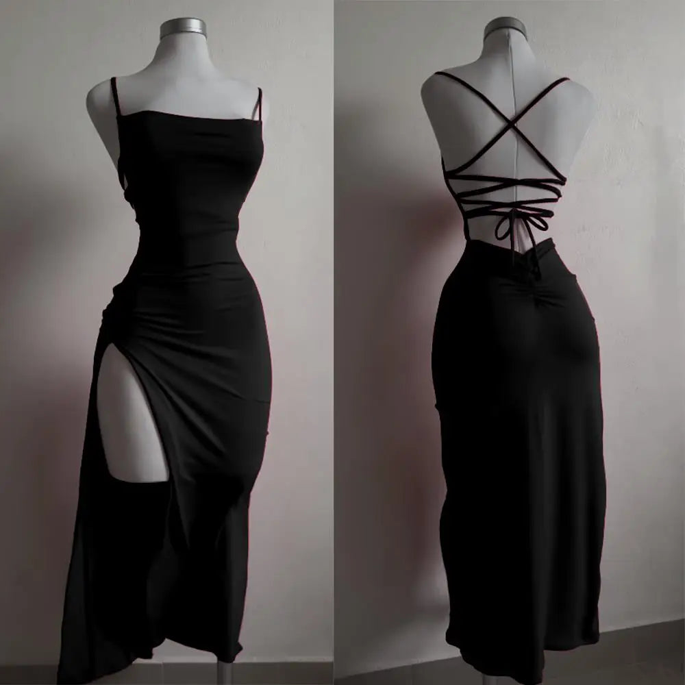 Vestido Mini Bodycon Halter para Mujer
