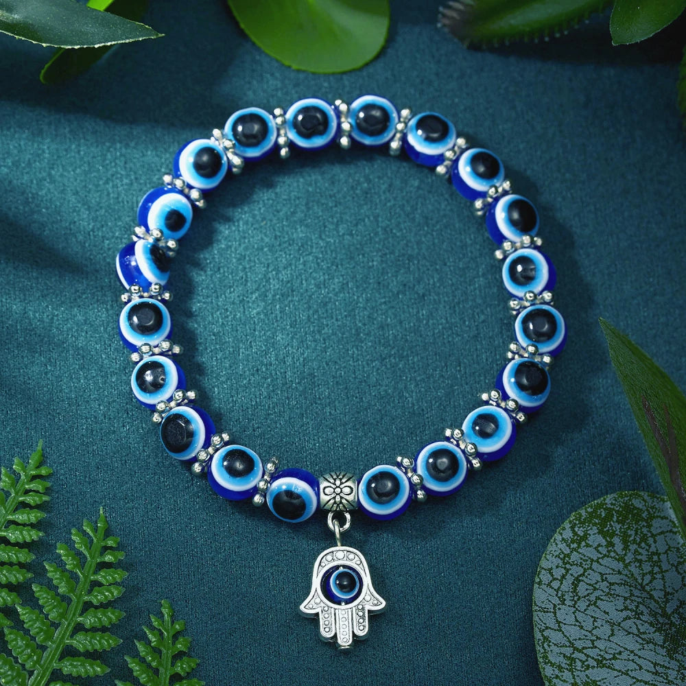 Tobillera con Amuleto de Ojo Turco Saphira