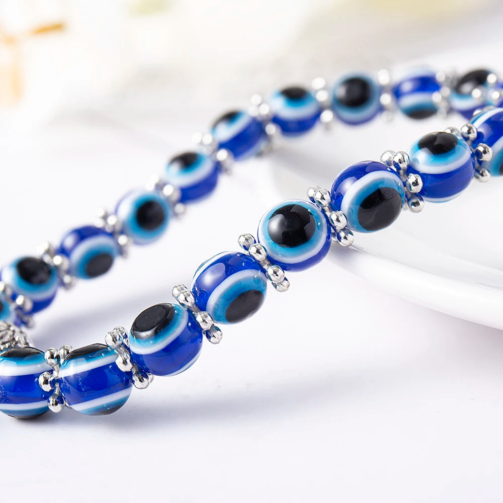 Tobillera con Amuleto de Ojo Turco Saphira