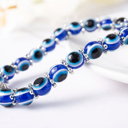Tobillera con Amuleto de Ojo Turco Saphira