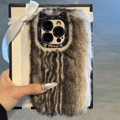Funda iPhone de Peluche