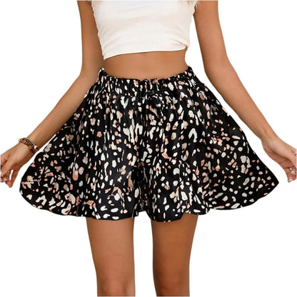 Pantalones Cortos Boho con Cordón para Mujer