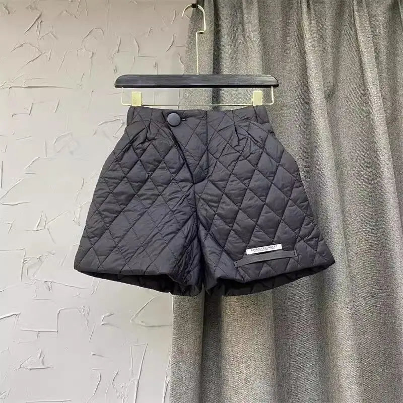 Pantalones cortos elásticos para dormir con cintura elástica para mujer