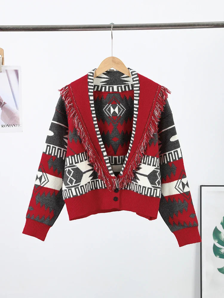 Chaqueta de Retazos Estampada
