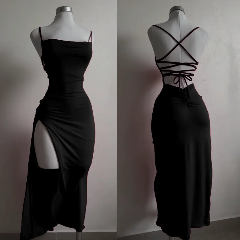 Vestido Mini Bodycon Halter para Mujer