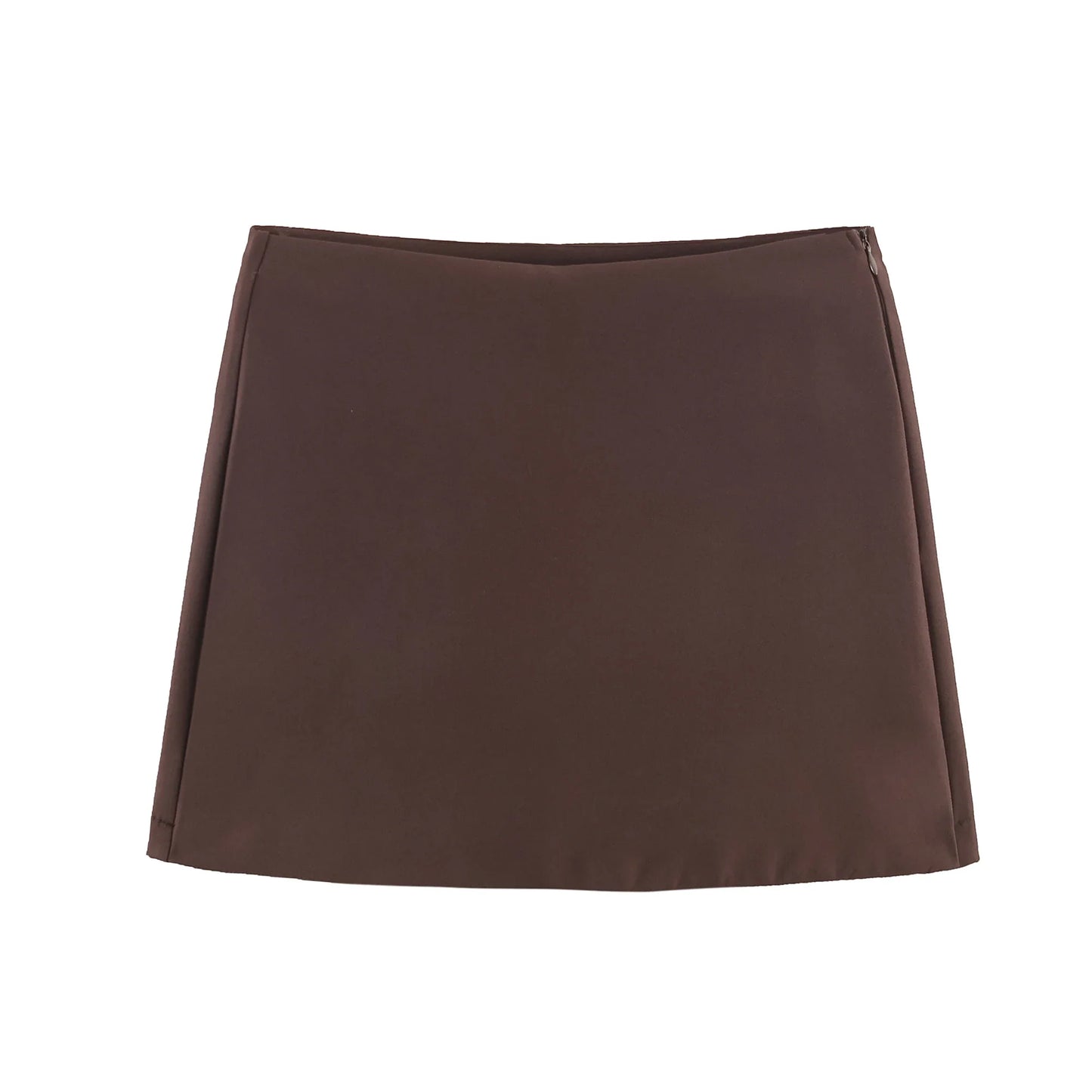 Falda pantalón de cintura alta para primavera