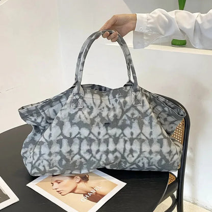 Bolsa de Fitness de Lona de Gran Capacidad
