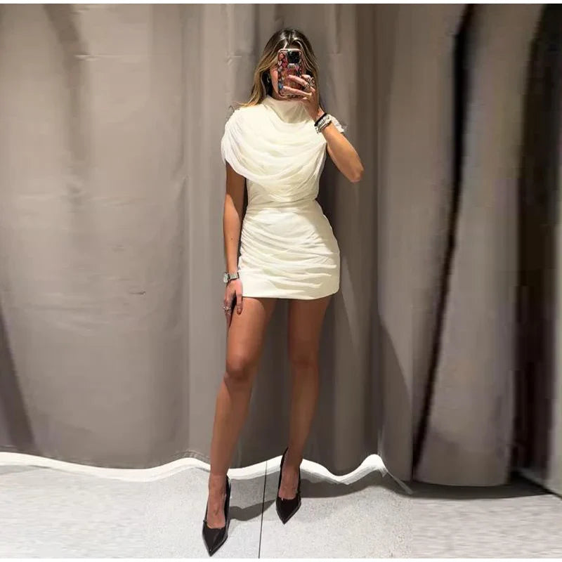 Vestido Bodycon de Retazos para Mujer