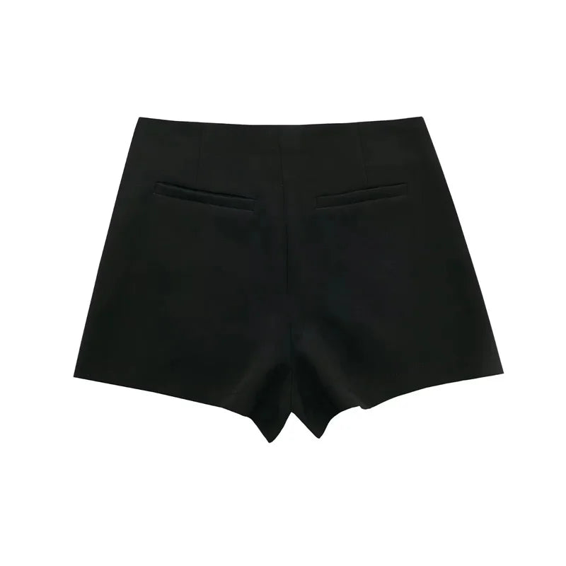 Falda Pantalón Mini Asimétrica para Mujer