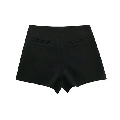 Falda Pantalón Mini Asimétrica para Mujer