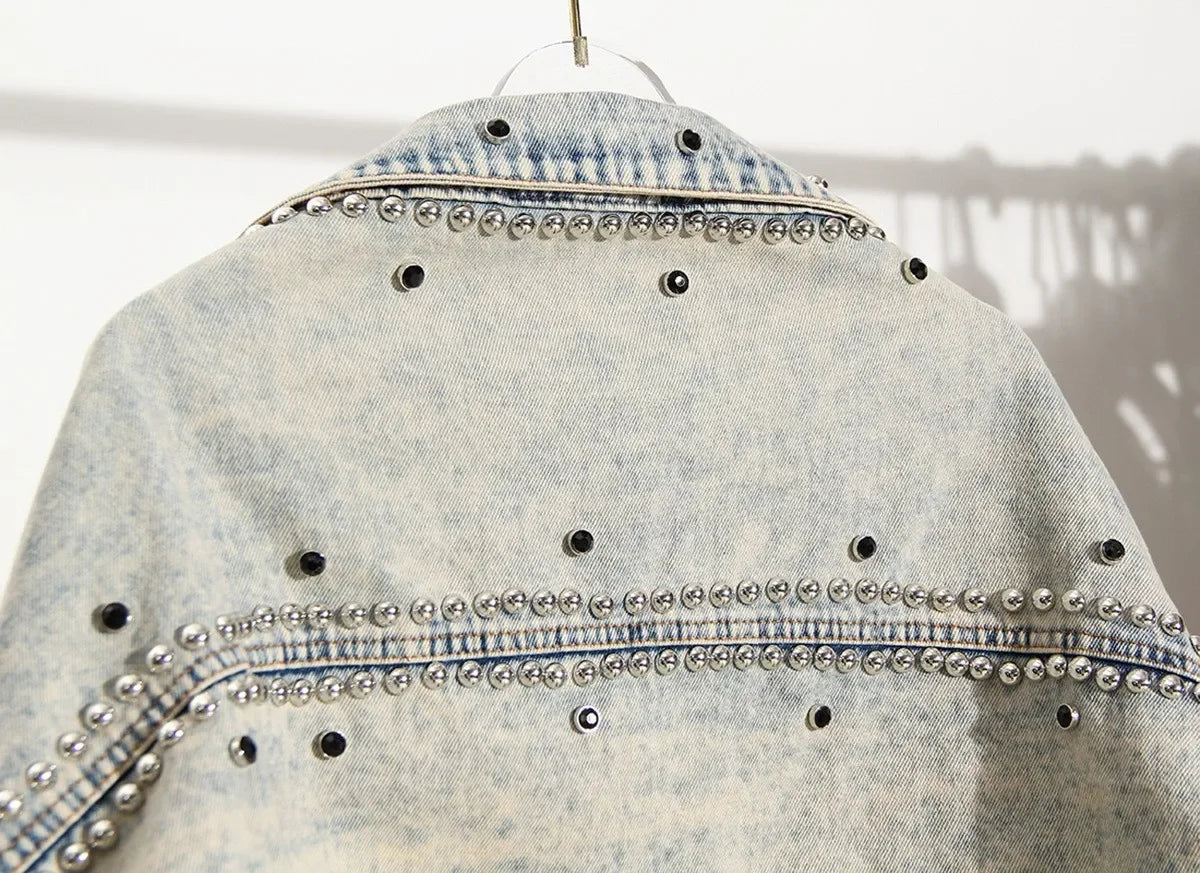 Chaqueta Denim Corta Estilo Coreano