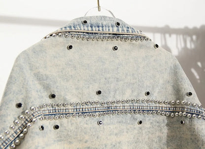 Chaqueta Denim Corta Estilo Coreano