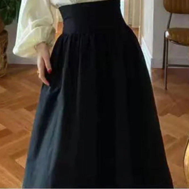 Falda Larga Vintage para Mujer