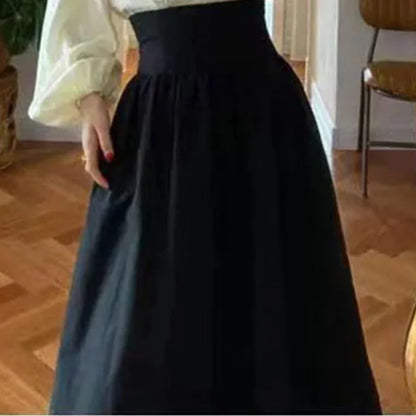 Falda Larga Vintage para Mujer