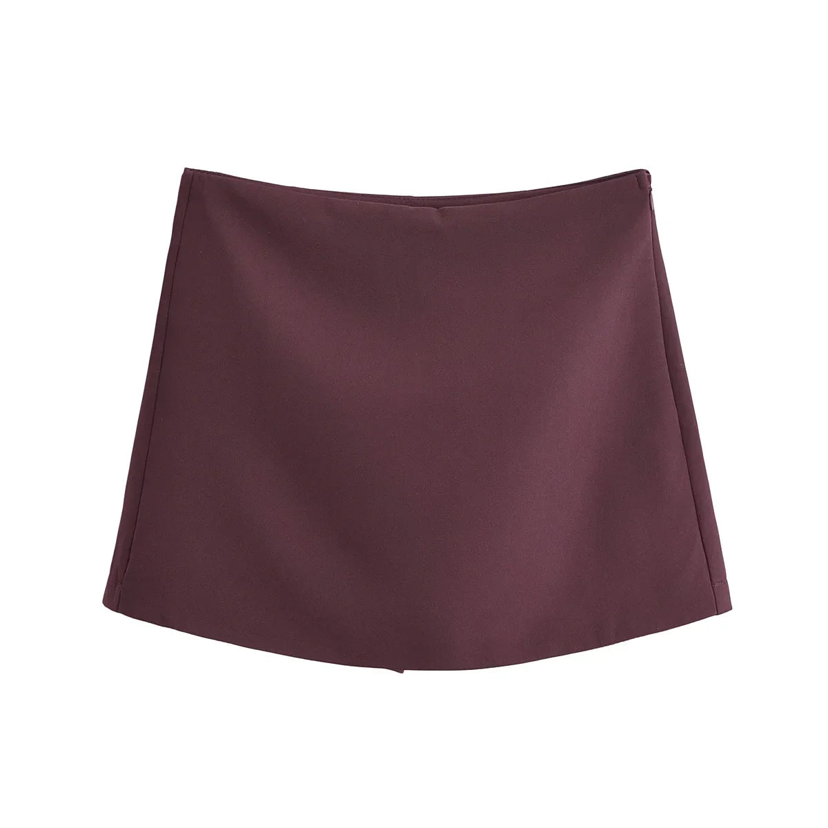 Falda pantalón de cintura alta para primavera