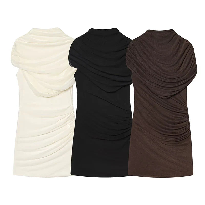 Vestido Bodycon de Retazos para Mujer