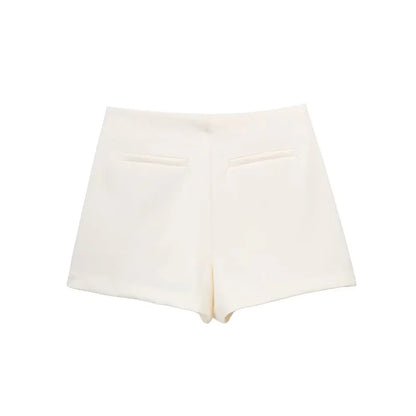 Falda Pantalón Mini Asimétrica para Mujer