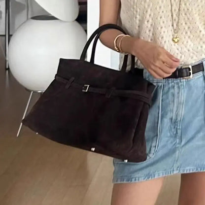 Bolso Tote Vintage Marrón para Mujer