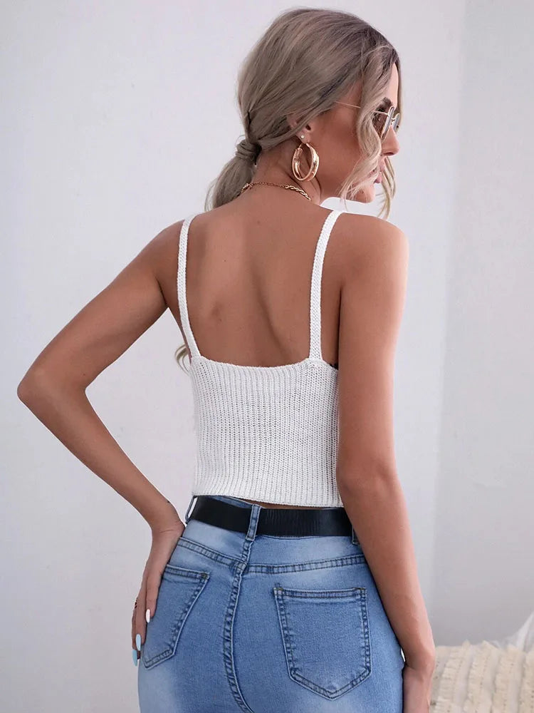 Camisola de Punto Irregular para Mujer