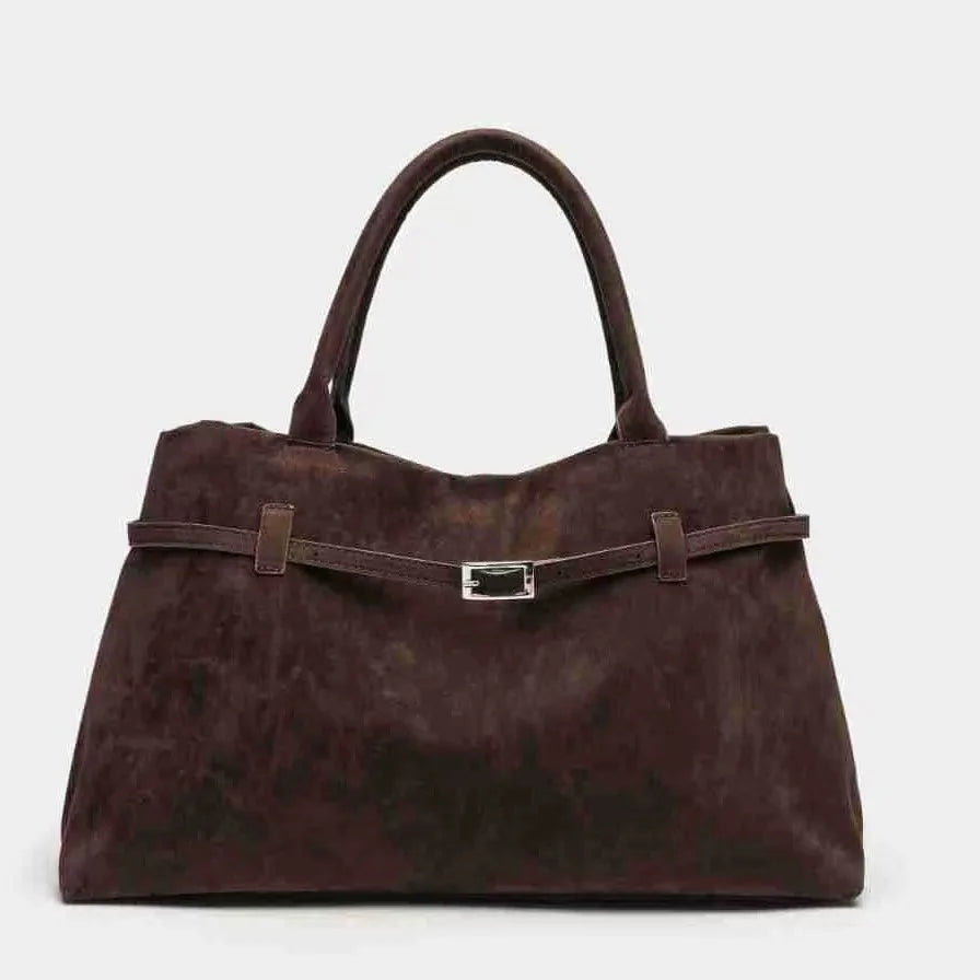 Bolso Tote Vintage Marrón para Mujer