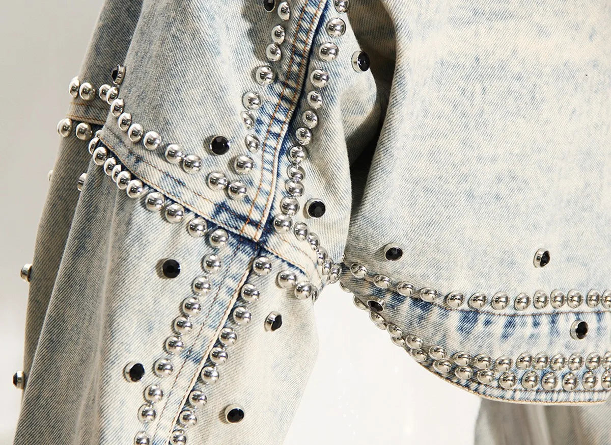 Chaqueta Denim Corta Estilo Coreano