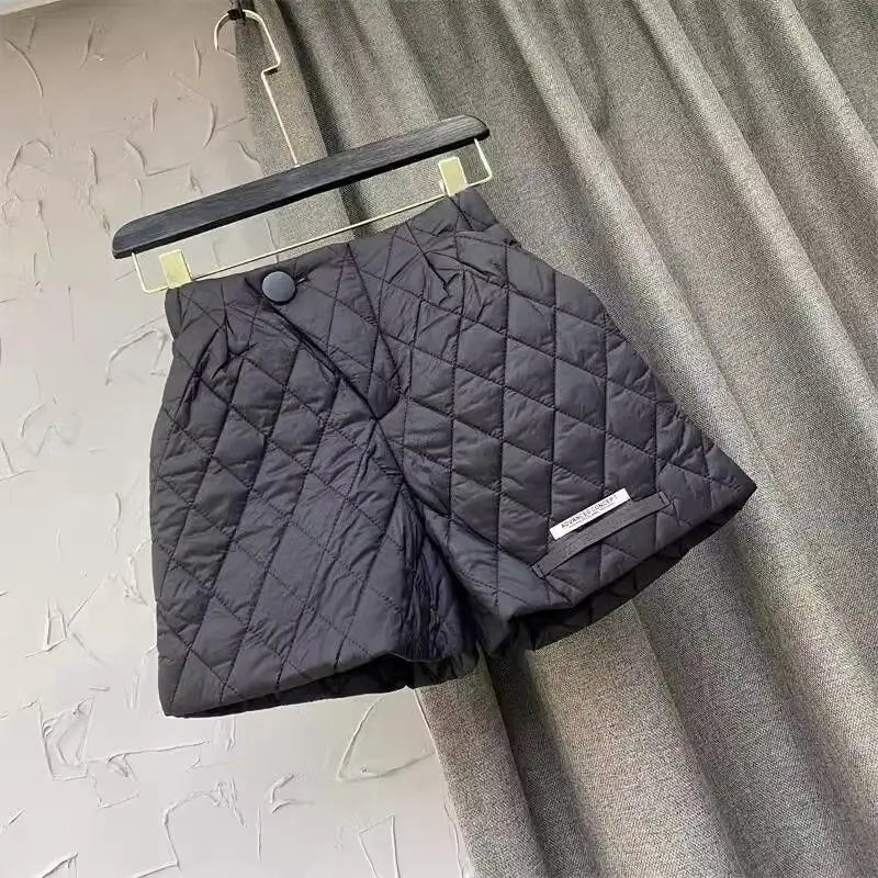 Pantalones cortos elásticos para dormir con cintura elástica para mujer