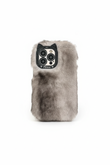 Funda iPhone de peluche